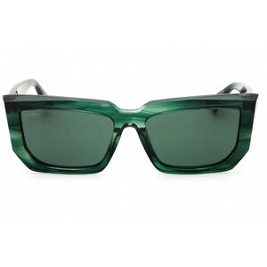 MAX MARA
SUNGLASSES, MM0126 98N GREEN UNISEX EYEWEAR NWC